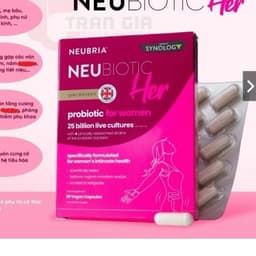 Neubiotic Her (hộp 30 viên) Men vi sinh phụ khoa,ngăn ngừa vấn đề phụ khoa và cải thiện hệ tiêu hoá 2