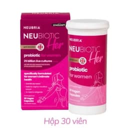 Neubiotic Her (hộp 30 viên) Men vi sinh phụ khoa,ngăn ngừa vấn đề phụ khoa và cải thiện hệ tiêu hoá 1