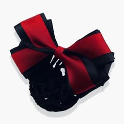 Kẹp tóc lưới búi tóc Dubochic 10cm thời trang công sở thanh lịch 3
