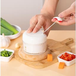 Máy xay tỏi , Máy Say ớt, Máy xay thực phẩm bằng tay siêu tiện lợi ( giá rẻ ) 5