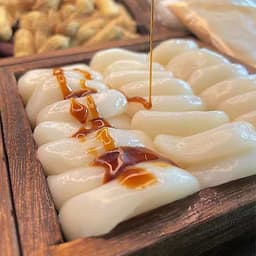 Bánh Mochi Đài Loan Dẻo Quánh 2 Vị Đường Nâu Và Quế Hoa 208gr 3