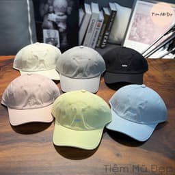 Mũ lưỡi trai hàng Quảng Châu, nón kết dù gió hàng xịn đẹp chất nhẹ mát 1
