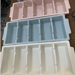 Khay làm đá 5 ô to nhựa Việt Nhật 6965 - Khay đá hình chữ nhật, khay để đồ ăn dặm cho 22 22 7