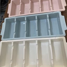 Khay làm đá 5 ô to nhựa Việt Nhật 6965 - Khay đá hình chữ nhật, khay để đồ ăn dặm cho 22 22 8