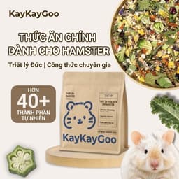 KAYKAYGOO Thức ăn hamster thảo mộc đạm côn trùng theo công thức Đức 1