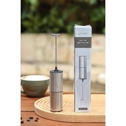 Máy Tạo Bọt Sữa Đánh Trứng Cầm Tay Kaiyo KMF-6168 Inox 304, Máy Đánh Cafe Cappuccino Mini 6
