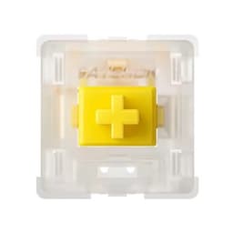 Switch cơ Linear 50g Gateron Milky Yellow Pro 5 chân cho bàn phím cơ - Yellow Milky Pro 2
