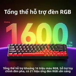 (Tổng hợp Rapid Trigger) Bàn Phím Cơ Gaming AULA WIN60 | HERO68 HE - Switch Từ Tính Magnetic, 8000Hz Chuyên Game FPS 8