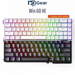 (Tổng hợp Rapid Trigger) Bàn Phím Cơ Gaming AULA WIN60 | HERO68 HE - Switch Từ Tính Magnetic, 8000Hz Chuyên Game FPS 5