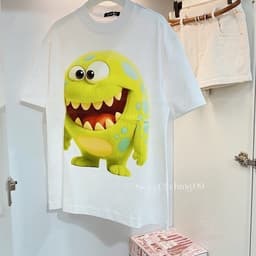 | 𝐂𝐨𝐭𝐭𝐨𝐧 𝟐𝟖𝟎𝐠𝐬𝐦 | ÁO THUN MONSTER V5 IN SẮC NÉT VẢI COTTON 3