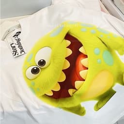 | 𝐂𝐨𝐭𝐭𝐨𝐧 𝟐𝟖𝟎𝐠𝐬𝐦 | ÁO THUN MONSTER V5 IN SẮC NÉT VẢI COTTON 5