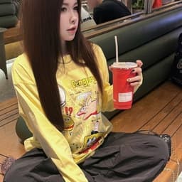 | 𝐋𝐨𝐧𝐠𝐭𝐞𝐞 | ÁO THUN TAY DÀI BỌT BIỂN VÀNG PASTEL VẢI COTTON 2