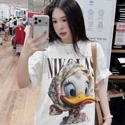 | 𝐂𝐨𝐭𝐭𝐨𝐧 𝟐𝟖𝟎𝐠𝐬𝐦 | ÁO THUN VỊT ĐỘI KHĂN DỄ THƯƠNG VẢI COTTON 2