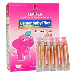 Siro Ăn Ngon Center Baby Plus - Siro ăn ngon hỗ trợ bé tăng cân khỏe mạnh, tăng cường tiêu hoá 2