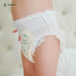 COMBO mua 4 bịch Bỉm dán/quần BB NATURE chính hãng cho bé đủ size thoáng mát,thấm hút tốt 6