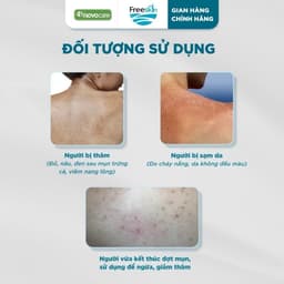 Combo Xịt mụn 80ml & Gel tắm ngừa mụn lưng, viêm nang lông 250g & Xịt mờ thâm 80ml Novocare - Freeskin 7
