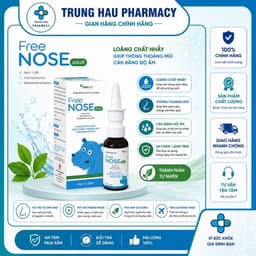 Xịt mũi Novocare Freenose nước muối ưu trương giảm ngạt mũi, chảy nước mũi 20ml 1