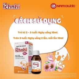 Siro Ăn ngon Ích Nhi Plus (chai) - TPBVSK Hỗ Trợ Trẻ Ăn Ngon, Giảm Biếng Ăn, Tăng Hấp Thu Và Sức Đề Kháng - Lọ 100ml 4