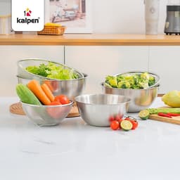 Bộ tô kèm rổ Inox KALPEN I9-I10-I11 hàng chính hãng 4