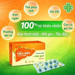 Thực Phẩm Bảo Vệ Sức Khỏe Tiêu Độc Tín Phong - Thanh Nhiệt, Mát Gan, Giải Độc Gan, Giảm Nóng Trong 6