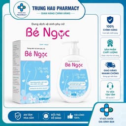 Dung Dịch Vệ Sinh Nữ Bé Ngọc Làm Sạch Dịu Nhẹ, Giảm Viêm, Ngừa Nấm 150ml 1
