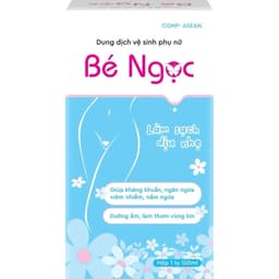 Dung Dịch Vệ Sinh Nữ Bé Ngọc Làm Sạch Dịu Nhẹ, Giảm Viêm, Ngừa Nấm 150ml 3