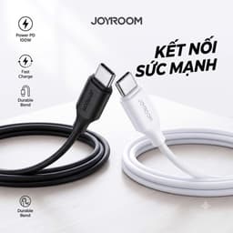 [Super Sale] Cáp Sạc Nhanh Type-C to Type-C Joyroom S-A9 60W – Dài 1ml 5