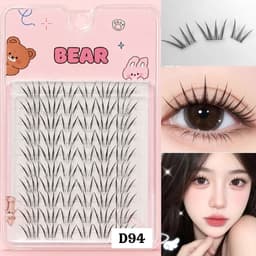 [LINK 2] Mi Giả BEAR KHÔNG KEO Tự Nhiên 10 Hàng Mi ĐEN Mềm Mại Nhiều Kiểu Dáng Tiện Dụng 8