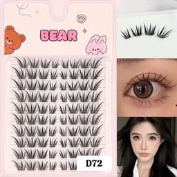[LINK 2] Mi Giả BEAR KHÔNG KEO Tự Nhiên 10 Hàng Mi ĐEN Mềm Mại Nhiều Kiểu Dáng Tiện Dụng 5