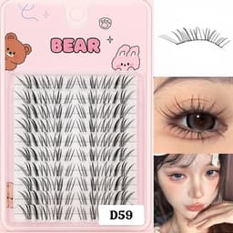 [LINK 2] Mi Giả BEAR KHÔNG KEO Tự Nhiên 10 Hàng Mi ĐEN Mềm Mại Nhiều Kiểu Dáng Tiện Dụng 4