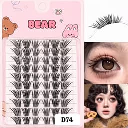 [LINK 2] Mi Giả BEAR KHÔNG KEO Tự Nhiên 10 Hàng Mi ĐEN Mềm Mại Nhiều Kiểu Dáng Tiện Dụng 6