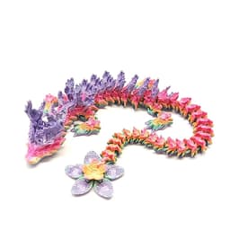 Đồ chơi 3d In Hoa Anh Đào Rồng Đồ Trang Trí Rồng Trung Quốc Khớp Di Chuyển Đồ Chơi Sáng Tạo Thủ Công Mẫu 9