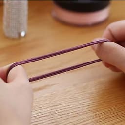Dây Chun Buộc Tóc Nhiều Màu 1 Chiếc, Dây Cột Tóc Chắc Chắn - Áo Dài AiiU 3