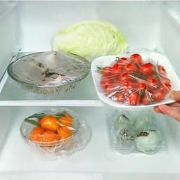 [ COMBO 10 TÚI ] Màng Bọc Thực Phẩm VINALUXURY - túi gấu tái sử dụng co giãn siêu dai 100 cái 1 túi 7