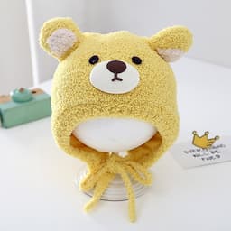 [3-30 THÁNG TUỔI] Mũ len tai gấu dễ thương cao cấp cho bé, mũ len ấm áp mùa đông CHO bé trai bé gái - M29 9