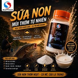 [Rẻ Vô Địch] Sữa Non Sapham 80g - Mùi Thơm Kích Thích Cá Ăn Mạnh 1