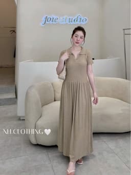 <Đầm Bầu Quynhanhhoue> (QC) Váy len xoè Qc0060 2