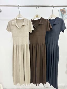 <Đầm Bầu Quynhanhhoue> (QC) Váy len xoè Qc0060 5