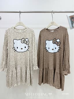 <Đầm Bầu Quynhanhhoue> (QC) váy hello kitty M11961 sm 7