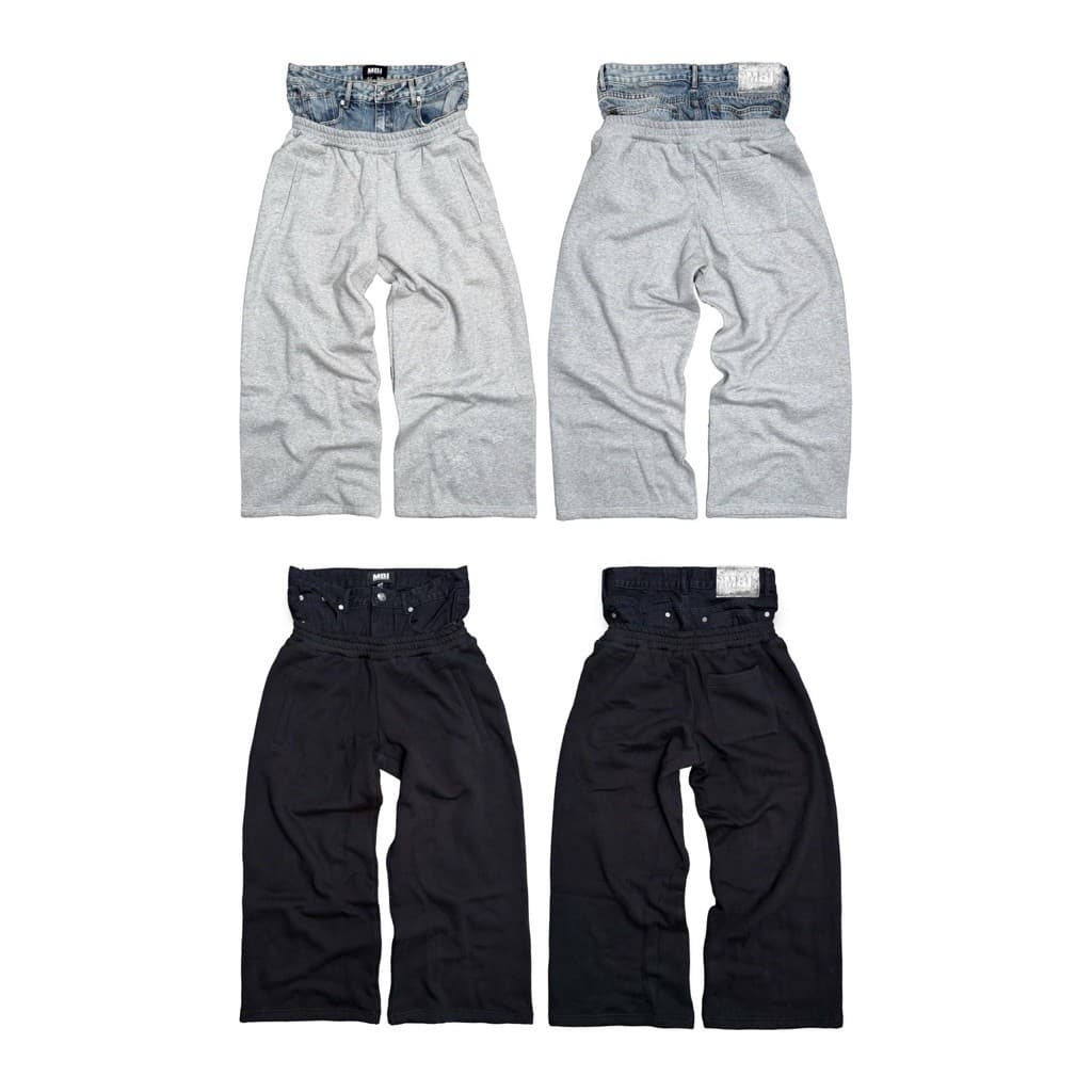 QUẦN MBI | DOUBLE WAISTED HYBRID PANTS |