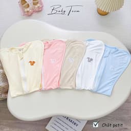 Nhộng chũn ngủ cho bé sơ sinh thun lạnh co giãn 4 chiều mềm mịn mát giúp bé ngủ ngon giấc 2