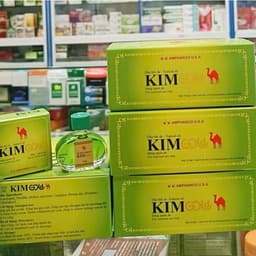 Dầu gió bôi da Kim Gold hiệu con lạc đà 6ml - Hỗ trợ giải cảm, giữ ấm cơ thể 6