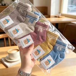 Set tất cho bé , vớ cho bé trai gái siêu cute Sét 10 đôi  tất họa tiết ô tô siêu nhân cho bé trai dễ thương từ 1-8 tuổi 3