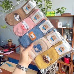 Set tất cho bé , vớ cho bé trai gái siêu cute Sét 10 đôi  tất họa tiết ô tô siêu nhân cho bé trai dễ thương từ 1-8 tuổi 5