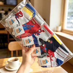 Set tất cho bé , vớ cho bé trai gái siêu cute Sét 10 đôi  tất họa tiết ô tô siêu nhân cho bé trai dễ thương từ 1-8 tuổi 2