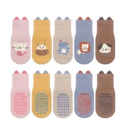 Set tất cho bé , vớ cho bé trai gái siêu cute Sét 10 đôi  tất họa tiết ô tô siêu nhân cho bé trai dễ thương từ 1-8 tuổi 8