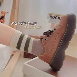 Tất Nữ Chất Cotton Cổ Cao Kẻ Sọc Ngang Set 10 Đôi  Siêu Xinh 7