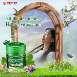 ỐNG HÍT DƯỢC LIỆU OPC - Thảo dược thiên nhiên Việt Nam 4