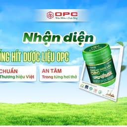 ỐNG HÍT DƯỢC LIỆU OPC - Thảo dược thiên nhiên Việt Nam 2