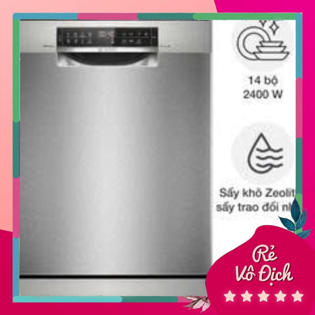 MÁY RỬA BÁT BOSCH SMS6ZCI01P SERIE 6 ĐỘC LẬP - NK ĐỨC, BẢO HÀNH 3 NĂM, HÀNG CHÍNH HÃNG